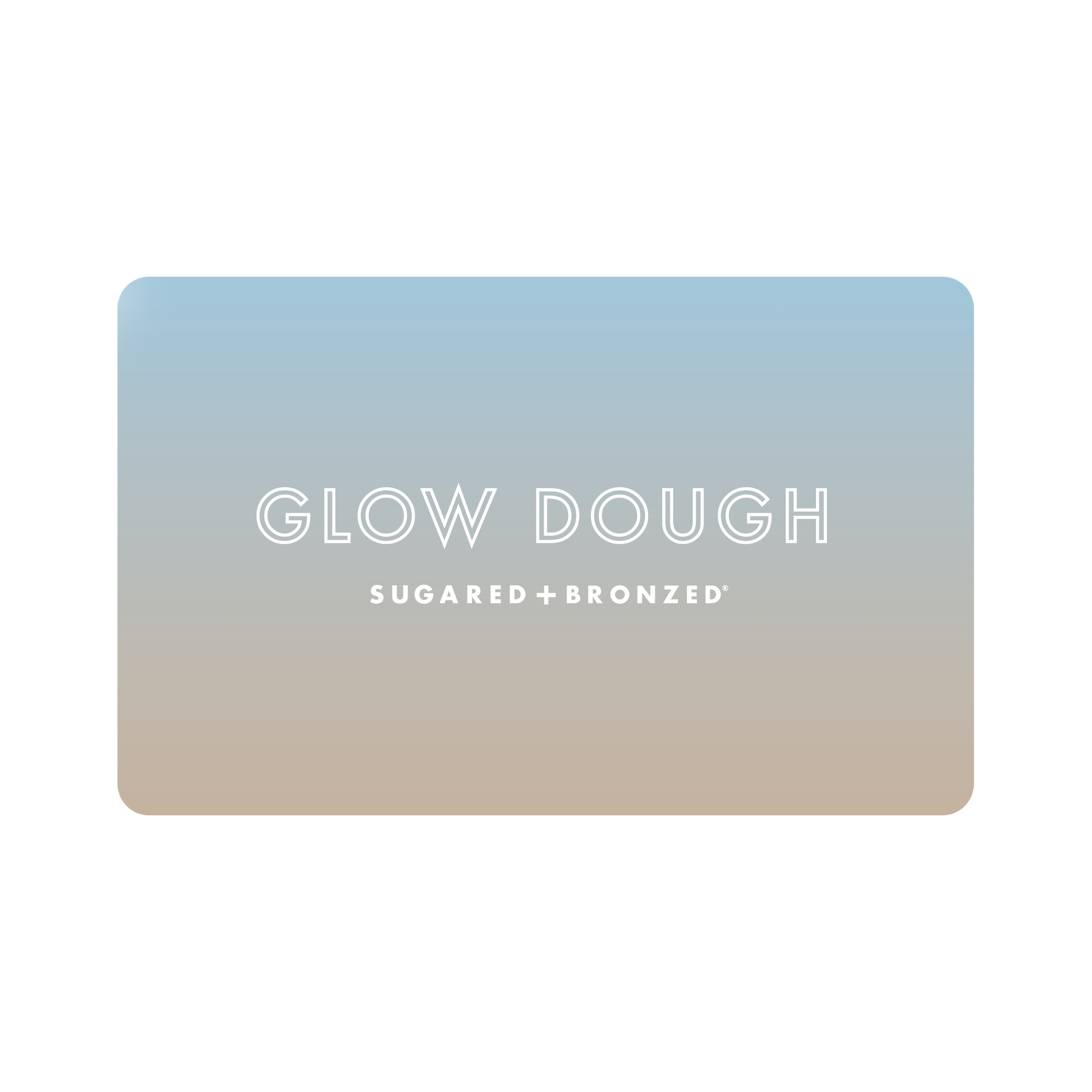 Gift card for in-store Sugared and Bronzed purchases